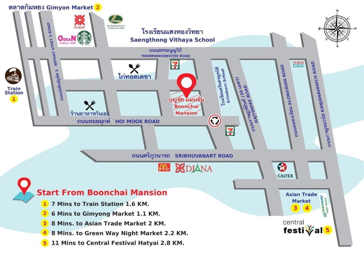 Boonchai Mansion Hat Yai Εξωτερικό φωτογραφία